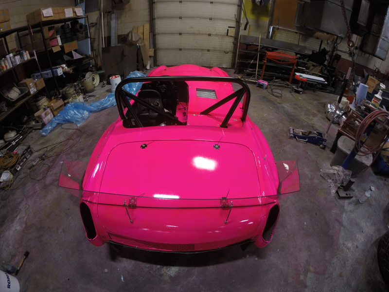 New Lexan spoiler in place.